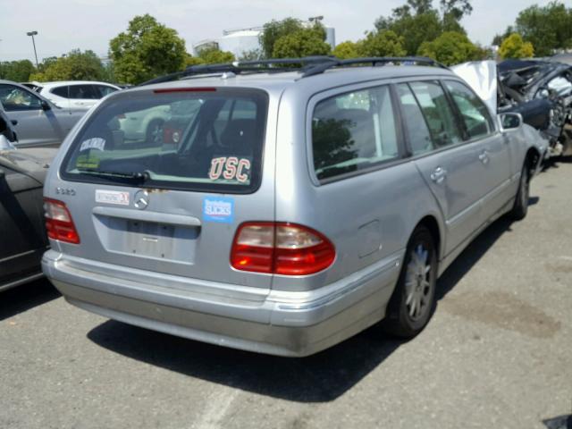 WDBJH65J8YA994872 - 2000 MERCEDES-BENZ E 320 SILVER photo 4