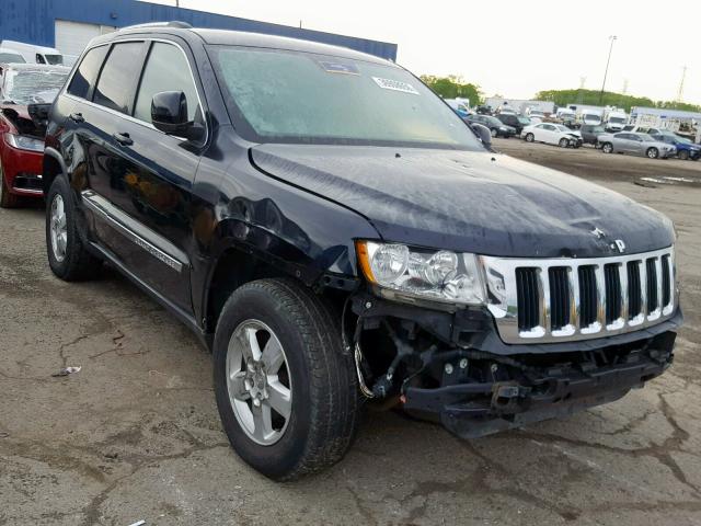 1J4RR4GG1BC509047 - 2011 JEEP GRAND CHER BLACK photo 1