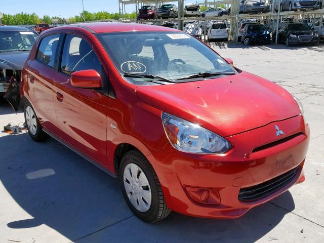 ML32A3HJ4FH000729 - 2015 MITSUBISHI MIRAGE DE RED photo 1