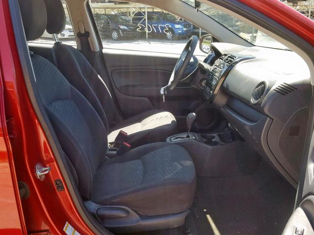 ML32A3HJ4FH000729 - 2015 MITSUBISHI MIRAGE DE RED photo 5