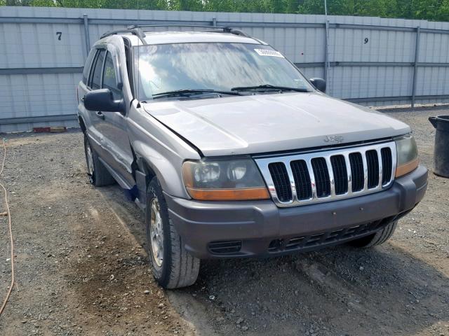 1J4GW48S61C723856 - 2001 JEEP GRAND CHER GRAY photo 1