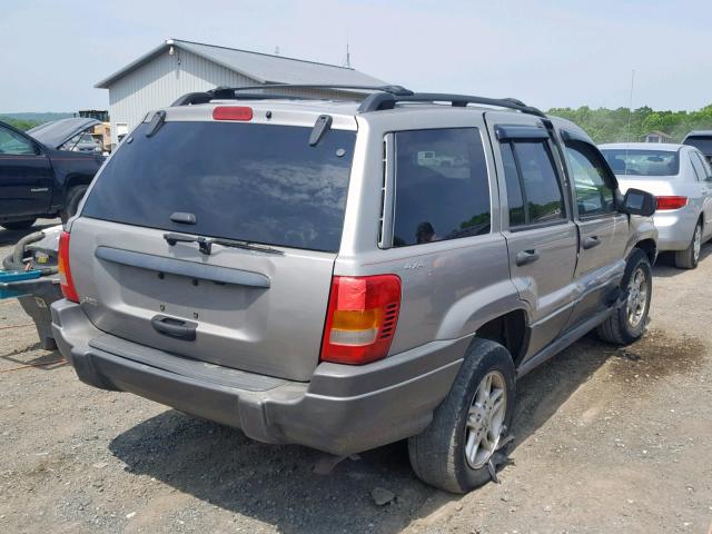 1J4GW48S61C723856 - 2001 JEEP GRAND CHER GRAY photo 4