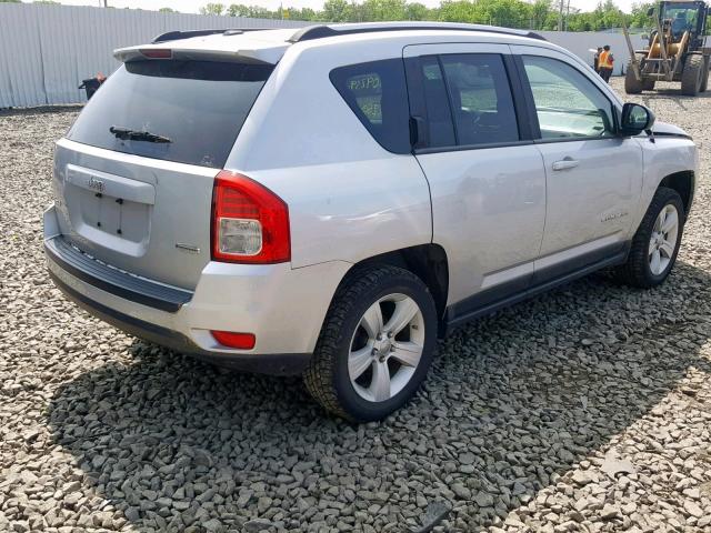 1J4NF1FB0BD279961 - 2011 JEEP COMPASS SP Күміс фото 4