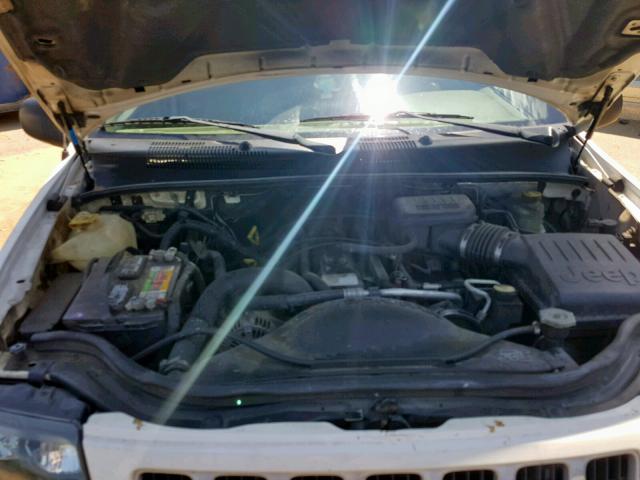 1J4GX48S74C292090 - 2004 JEEP GRAND CHER WHITE photo 7