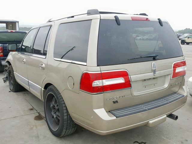 5LMFU27518LJ07556 - 2008 LINCOLN NAVIGATOR 米色 照片 3