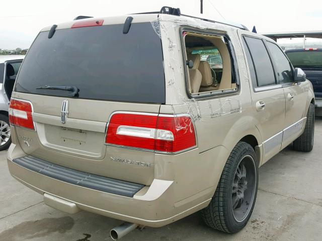 5LMFU27518LJ07556 - 2008 LINCOLN NAVIGATOR 米色 照片 4