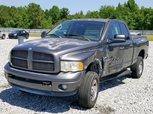 3D7KU28D53G857534 - 2003 DODGE RAM 2500 S GRAY photo 2