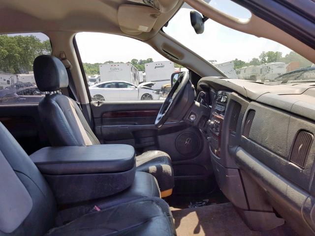 3D7KU28D53G857534 - 2003 DODGE RAM 2500 S ნაცრისფერი ფოტო 5