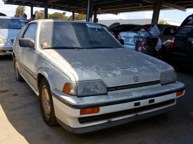 JHMAF5331GS019109 - 1986 HONDA CIVIC 1500 WHITE photo 1