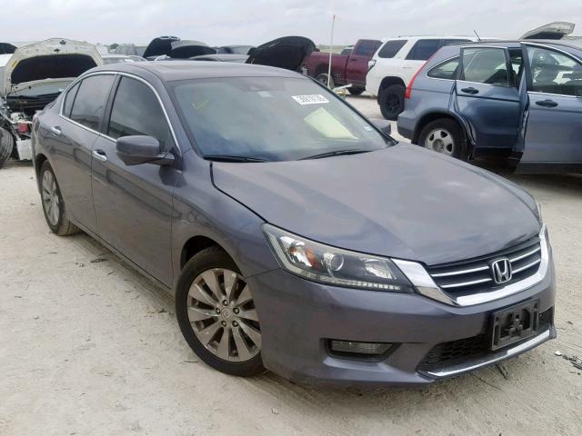 1HGCR2F84EA187466 - 2014 HONDA ACCORD EXL CHARCOAL photo 1