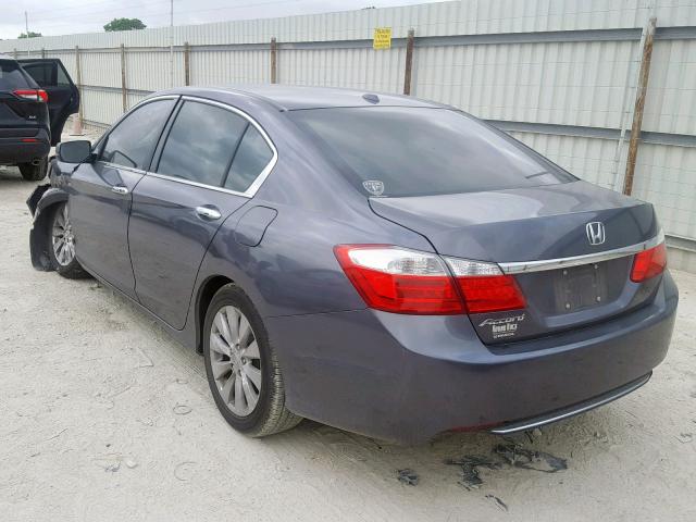 1HGCR2F84EA187466 - 2014 HONDA ACCORD EXL CHARCOAL photo 3