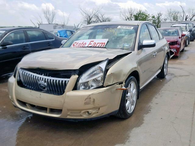 1MEHM42W68G601317 - 2008 MERCURY SABLE PREM GOLD photo 2