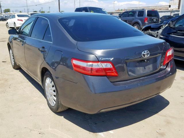 4T1BE46K89U882613 - 2009 TOYOTA CAMRY BASE GRAY photo 3