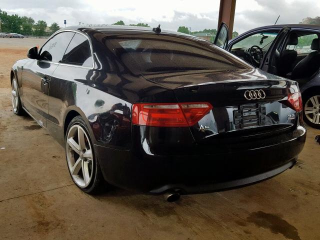 WAUDK78T39A016765 - 2009 AUDI A5 QUATTRO BLACK photo 3