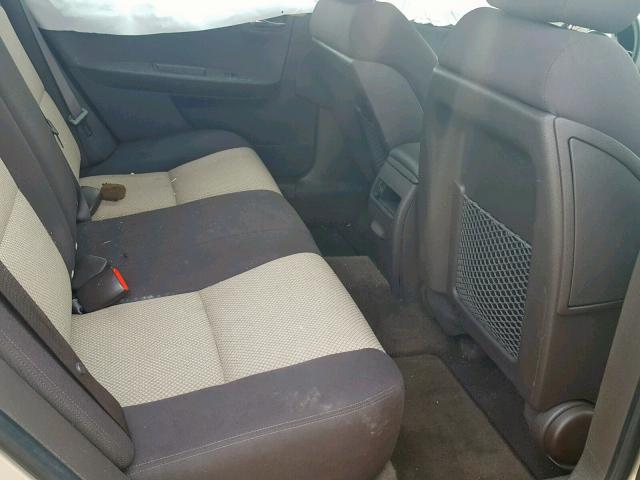 1G1ZH57B79F122961 - 2009 CHEVROLET MALIBU 1LT TAN photo 6