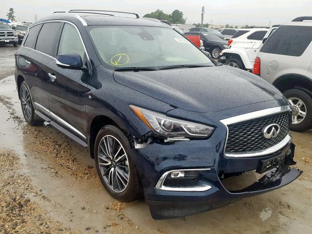 5N1DL0MN1KC522020 - 2019 INFINITI QX60 LUXE BLUE photo 1