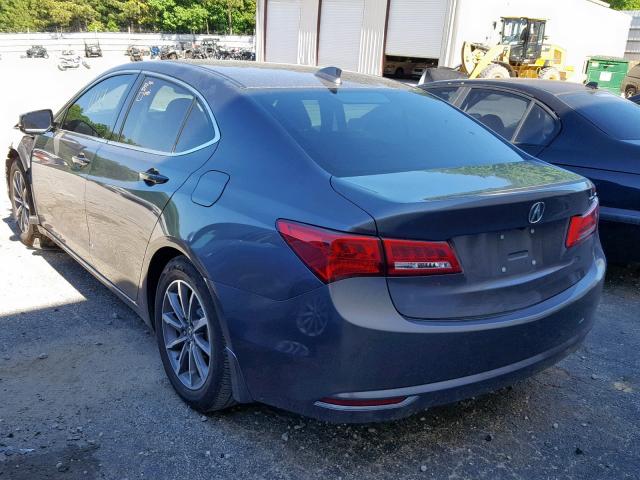 19UUB1F33JA005791 - 2018 ACURA TLX GRAY photo 3