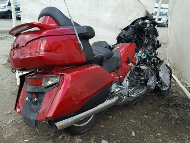 JH2SC68G9EK200527 - 2014 HONDA GL1800 G RED photo 4