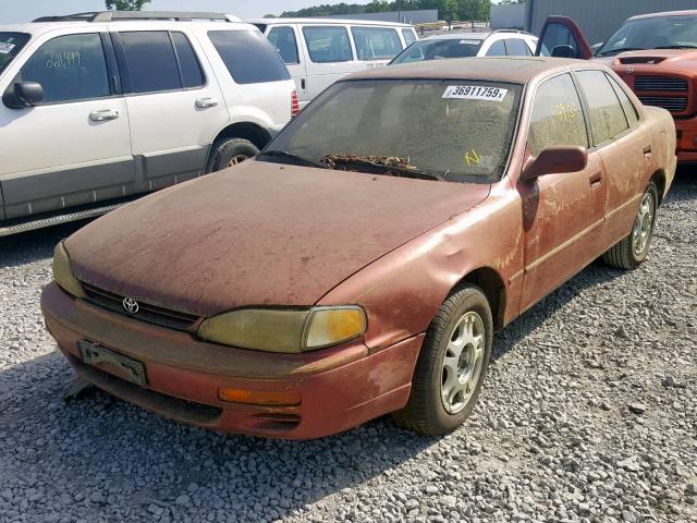 4T1GK13E9SU070609 - 1995 TOYOTA CAMRY XLE RED photo 2