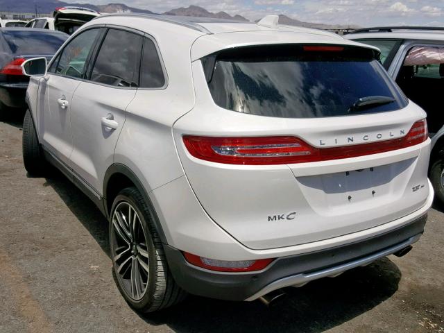 5LMTJ3DHXJUL00174 - 2018 LINCOLN MKC RESERV WHITE photo 3