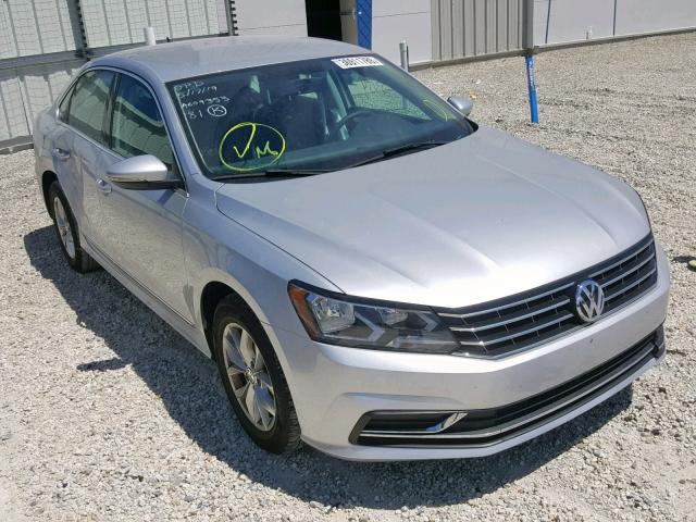 1VWAS7A39GC040163 - 2016 VOLKSWAGEN PASSAT S SILVER photo 1