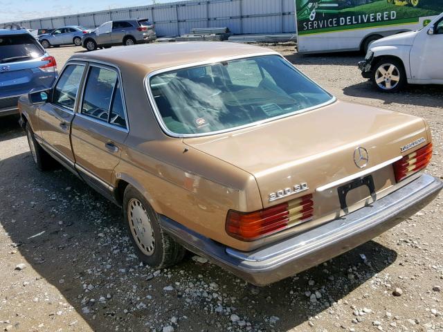 WDBCB20A4EA054509 - 1984 MERCEDES-BENZ 300 SD GOLD photo 3