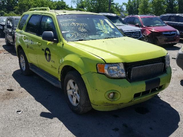 1FMCU49399KB41040 - 2009 FORD ESCAPE HYB GREEN photo 1