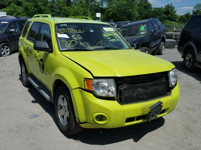 1FMCU49369KA89771 - 2009 FORD ESCAPE HYB GREEN photo 1