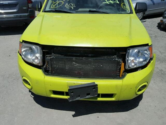 1FMCU49369KA89771 - 2009 FORD ESCAPE HYB GREEN photo 9