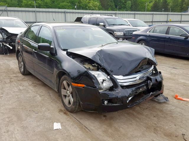 3FAHP07Z28R166640 - 2008 FORD FUSION SE BLACK photo 1