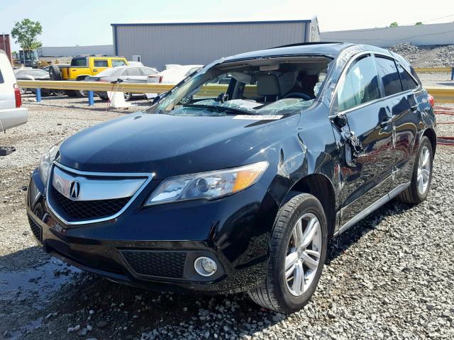 5J8TB3H58FL008641 - 2015 ACURA RDX TECHNO BLACK photo 2