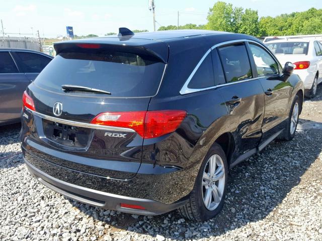 5J8TB3H58FL008641 - 2015 ACURA RDX TECHNO BLACK photo 4