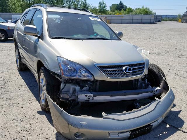 JTJHW31U682057515 - 2008 LEXUS RX 400H SILVER photo 1