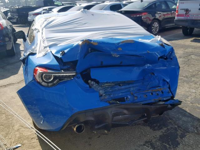 JF1ZNAE18K8700763 - 2019 TOYOTA 86 GT BLUE photo 3