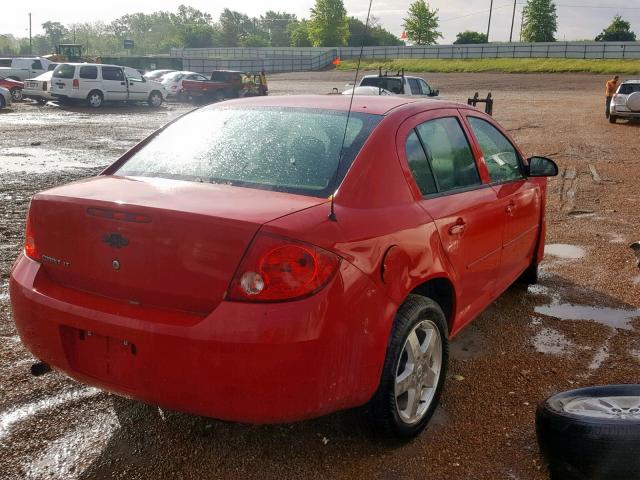 1G1AF5F57A7103579 - 2010 CHEVROLET COBALT 2LT RED photo 4