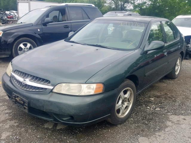 1N4DL01D2YC226695 - 2000 NISSAN ALTIMA XE GREEN photo 2