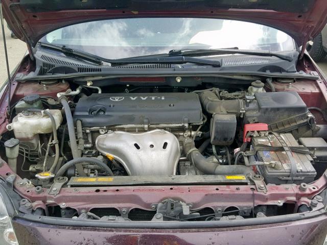 JTKDE167390298482 - 2009 TOYOTA SCION TC იასამნისფერი ფოტო 7