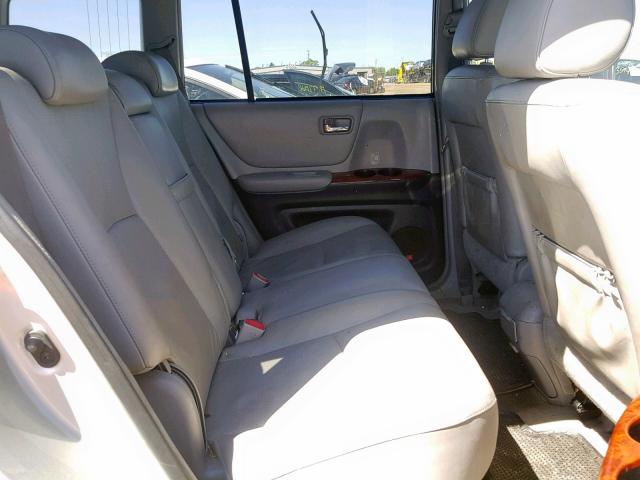 JTEEP21A440031743 - 2004 TOYOTA HIGHLANDER SILVER photo 6