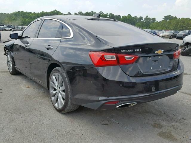 1G1ZH5SX5HF277316 - 2017 CHEVROLET MALIBU PRE 黑色 照片 3