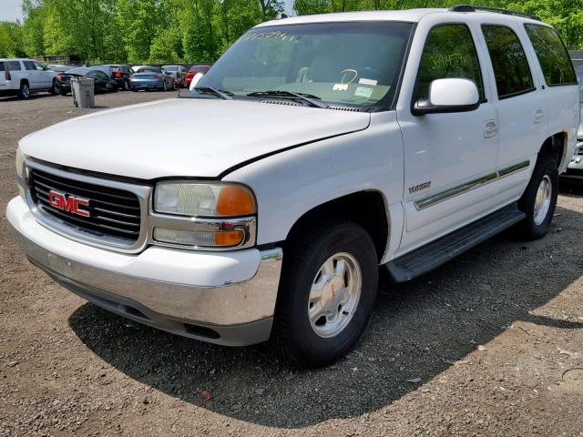 1GKEC13V44J207859 - 2004 GMC YUKON WHITE photo 2