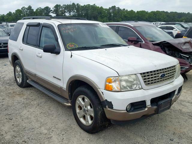 1FMDU64K84ZB21568 - 2004 FORD EXPLORER E WHITE photo 1