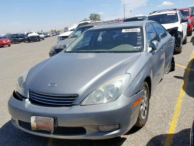 JTHBF30G830145876 - 2003 LEXUS ES 300 GREEN photo 2