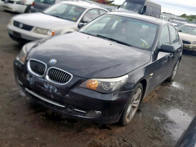 WBANV13579C151804 - 2009 BMW 528 XI BLACK photo 2