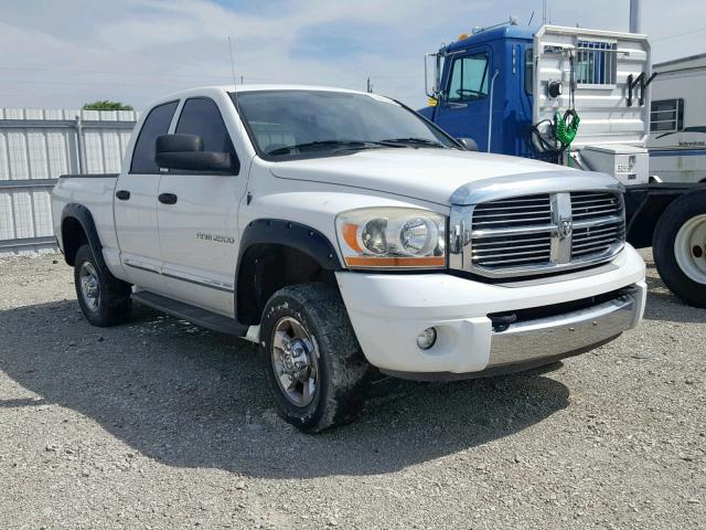 1D7KS28C56J115845 - 2006 DODGE RAM 2500 S Ağ foto 1