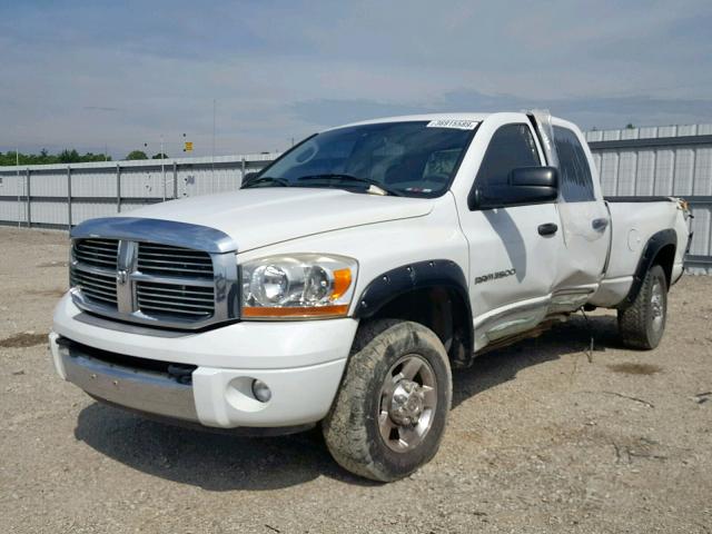 1D7KS28C56J115845 - 2006 DODGE RAM 2500 S Ağ foto 2