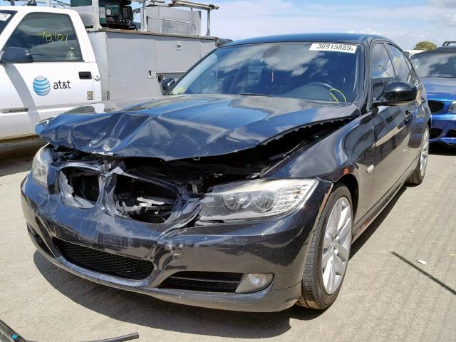 WBAPH5G58BNM71659 - 2011 BMW 328 I SULE BLACK photo 2