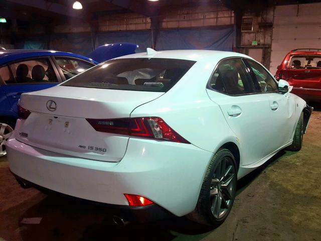 JTHCE1D23G5010629 - 2016 LEXUS IS 350 WHITE photo 4