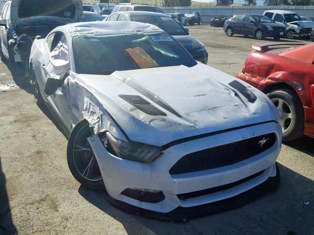 1FA6P8CF8H5316383 - 2017 FORD MUSTANG GT WHITE photo 1