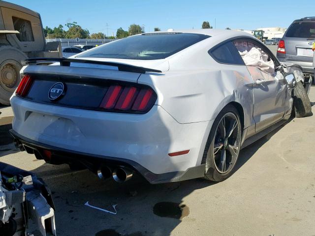 1FA6P8CF8H5316383 - 2017 FORD MUSTANG GT WHITE photo 4