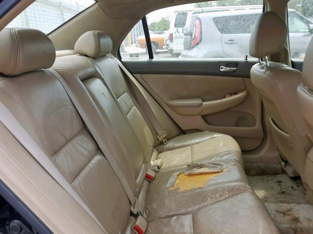 1HGCM56814A001929 - 2004 HONDA ACCORD EX BLACK photo 6